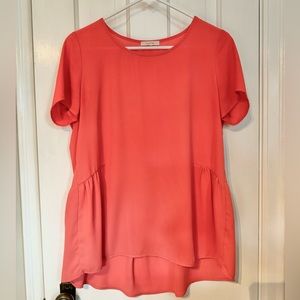 Size Small Peach Blouse from Nordstrom